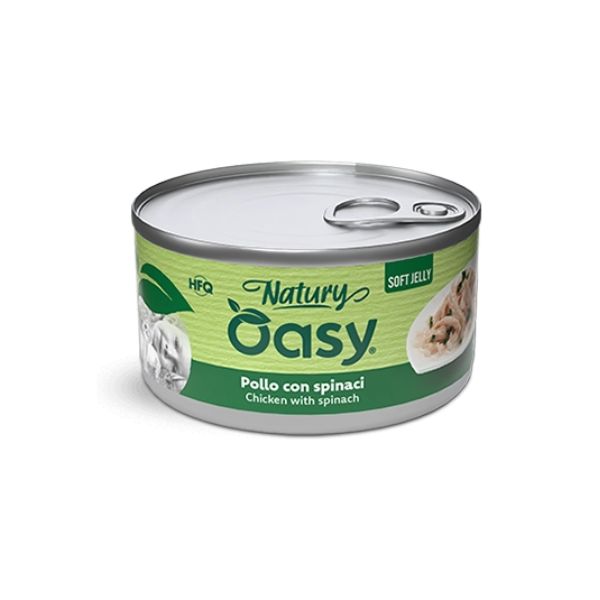 Oasy - Cat Adult Natury Pollo Con Spianci Soft Jelly