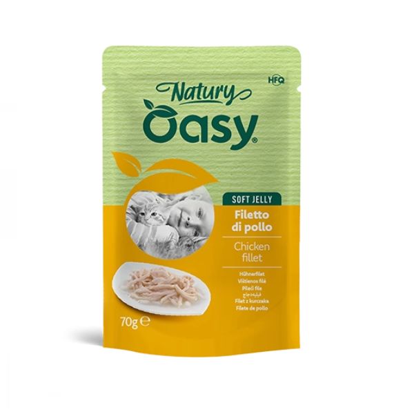 Oasy - Cat Natury Filetto Di Pollo Soft Jelly