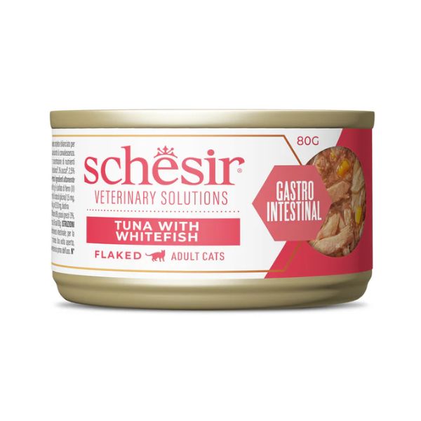 Schesir - Veterinary Solutions Gastro Intestinal Tonnetto Con Pesce Bianco Per Gatti