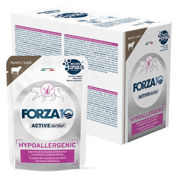 Forza10 - Active Vet Diet Cat Hypoallergenic Agnello