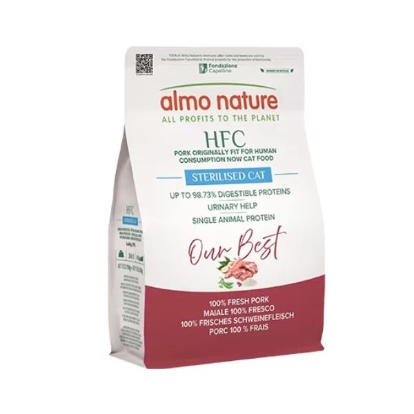 Almo Nature - HFC Dry Cat Adult Sterilizzato Maiale