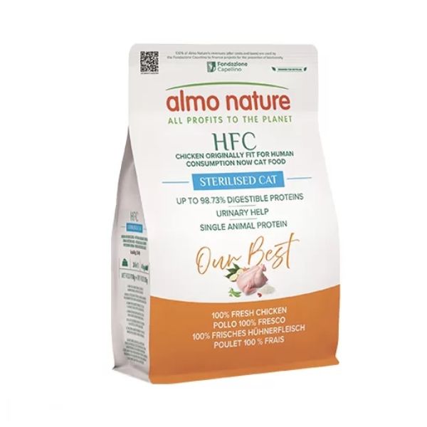 Almo Nature - HFC Dry Cat Adult Sterilizzato Pollo