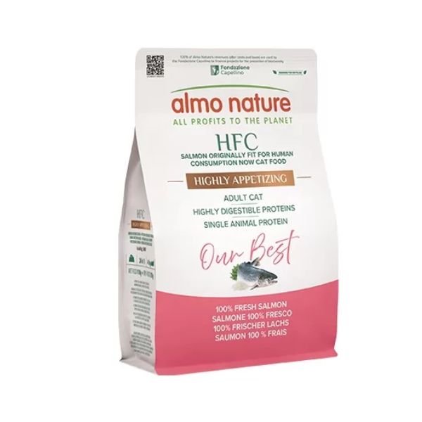 Almo Nature - HFC Dry Adult Highly Appetizing Salmone