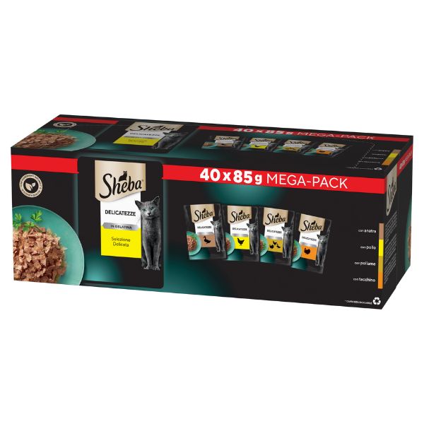 Sheba - Delicatezze In Gelatina Per Gatti