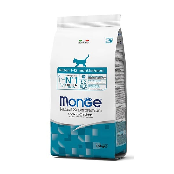 Monge - Natural Superpremium Kitten Ricco di Pollo