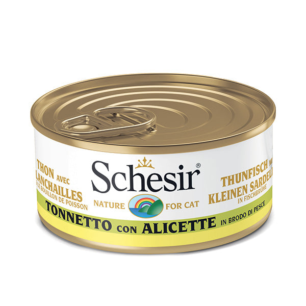 Schesir - Tonnetto con Alicette in Brodo di Cottura