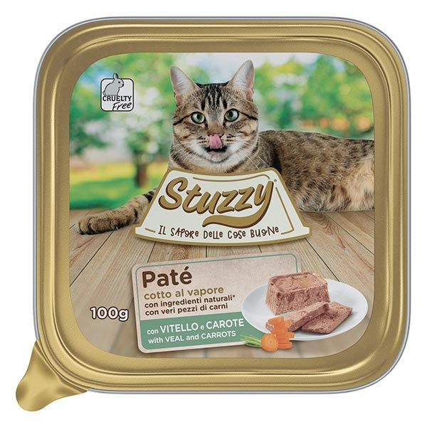 Mister Stuzzy Cat - Patè con Vitello e Carote