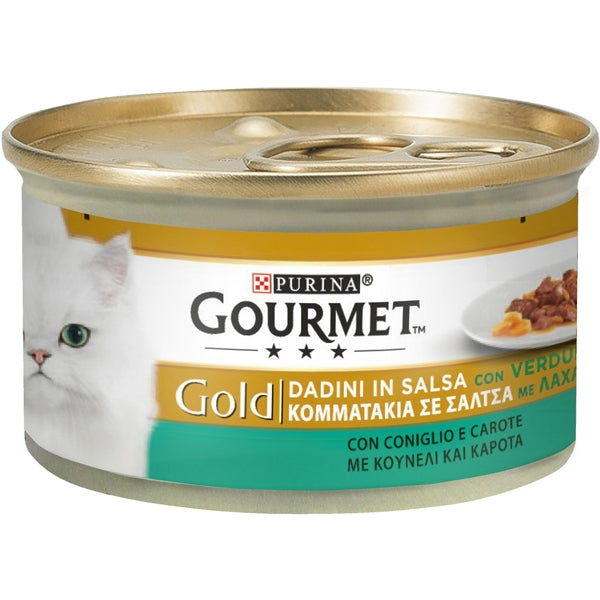 Purina - Gourmet Gold Dadini in Salsa con Coniglio e Carote