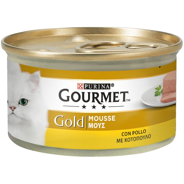 Purina - Gourmet Gold Mousse con Pollo Delicato