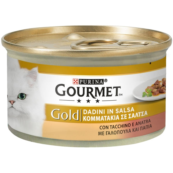 Purina - Gourmet Gold Dadini in Salsa con Tacchino e Anatra