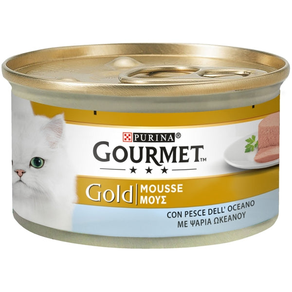Purina - Gourmet Gold Mousse con Pesce dell'Oceano
