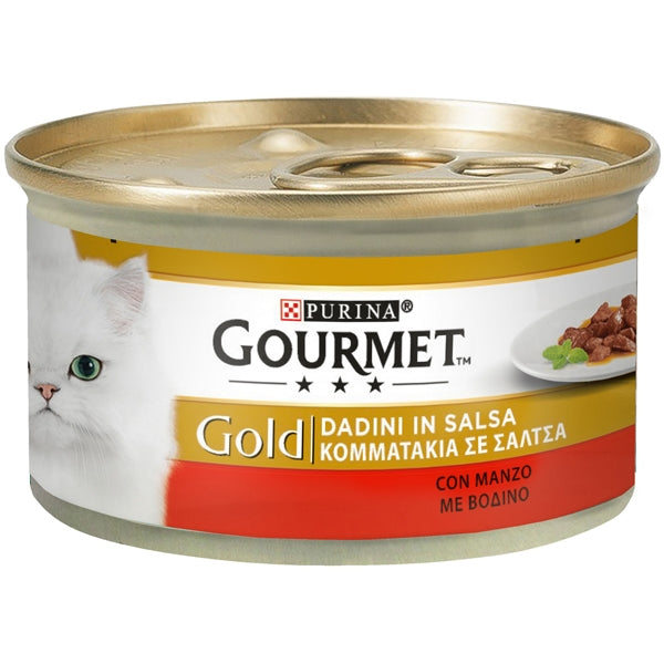 Purina - Gourmet Gold Dadini in Salsa con Manzo