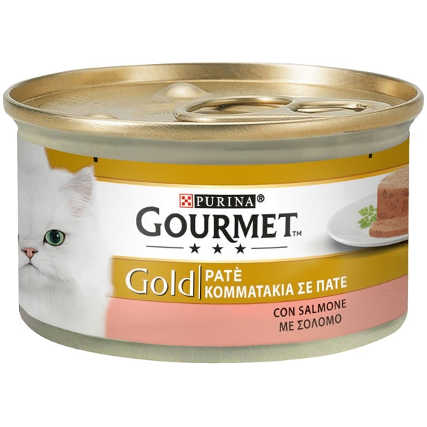 Purina - Gourmet Gold Paté con Salmone