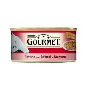 Purina - Gourmet Fettine con Spinaci e Salmone