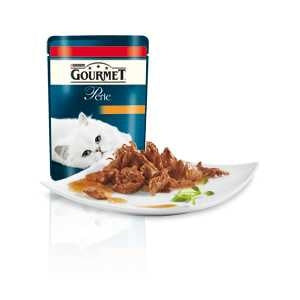 Purina - Gourmet Perle Filettini in Salsa con Manzo