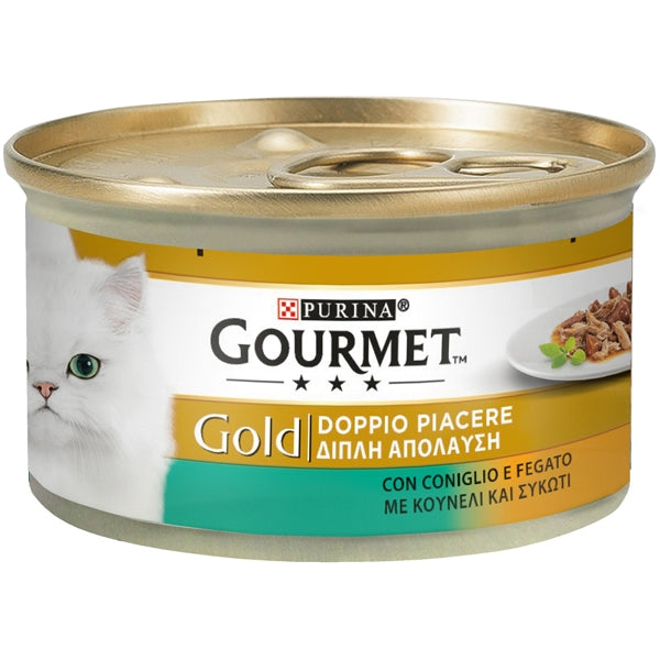 Purina - Gourmet Gold Doppio Piacere con Coniglio e Fegato