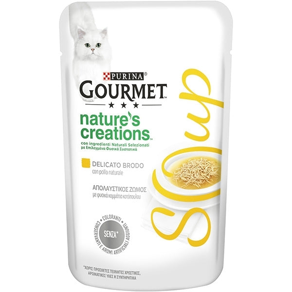 Purina - Gourmet Soup con Pollo Naturale Finemente Tagliato