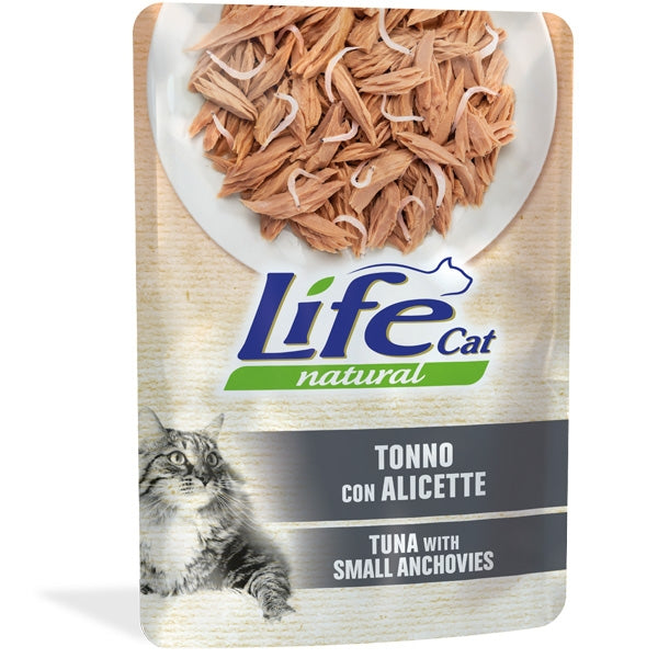 Life Pet Care - Life Cat Natural Tonno con Alicette