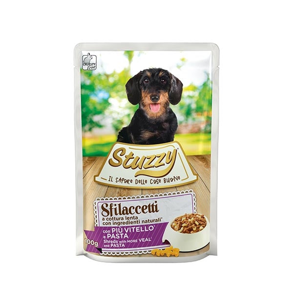 Stuzzy Dog - Sfilaccetti con Vitello e Pasta