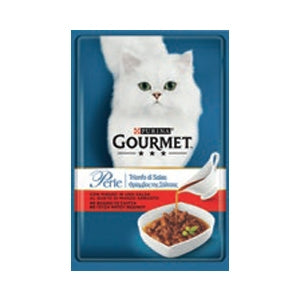 Purina - Gourmet Perle Trionfo di Salsa con Manzo