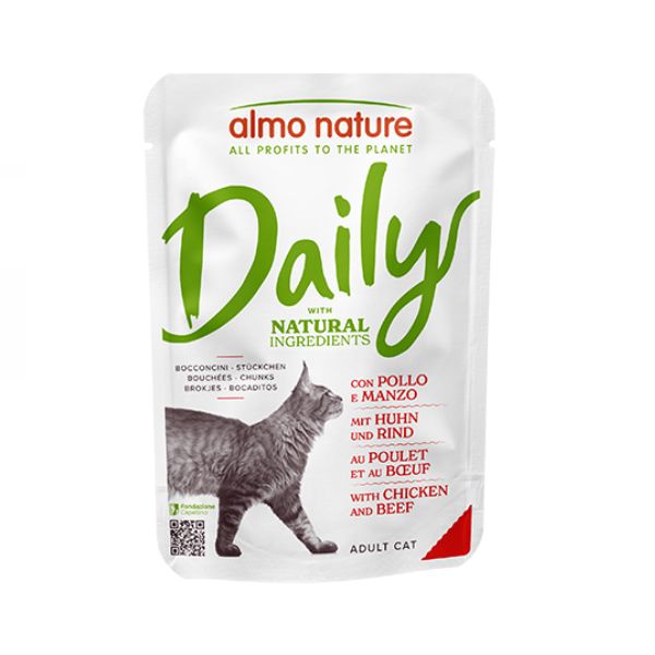 Almo Nature - Daily Menu con Pollo e Manzo