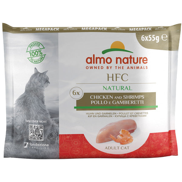 Almo Nature - HFC Natural Multipack Pollo e Gamberetti