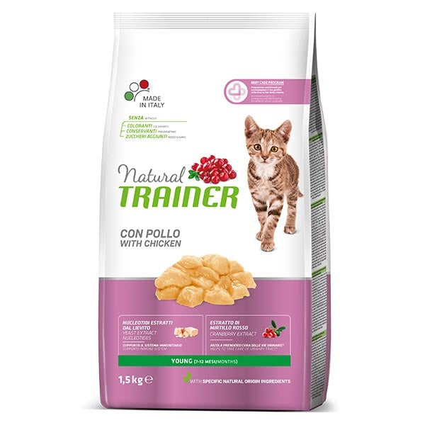 Trainer - Natural Young Cat con Pollo Fresco