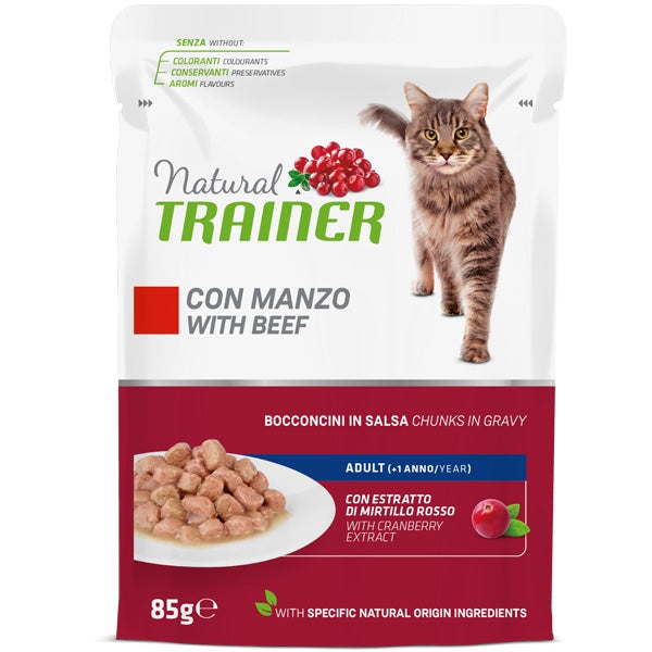 Trainer - Natural Adult Manzo Bocconcini in Salsa