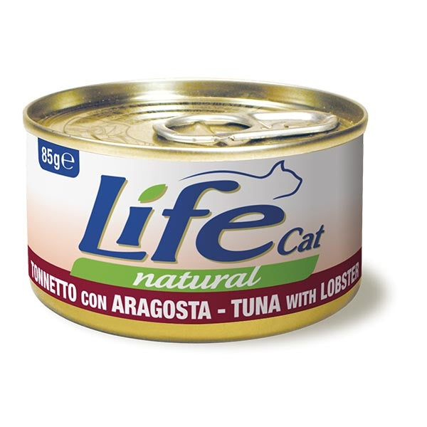 Life Pet Care - Life Cat Natural Tonnetto con Aragosta