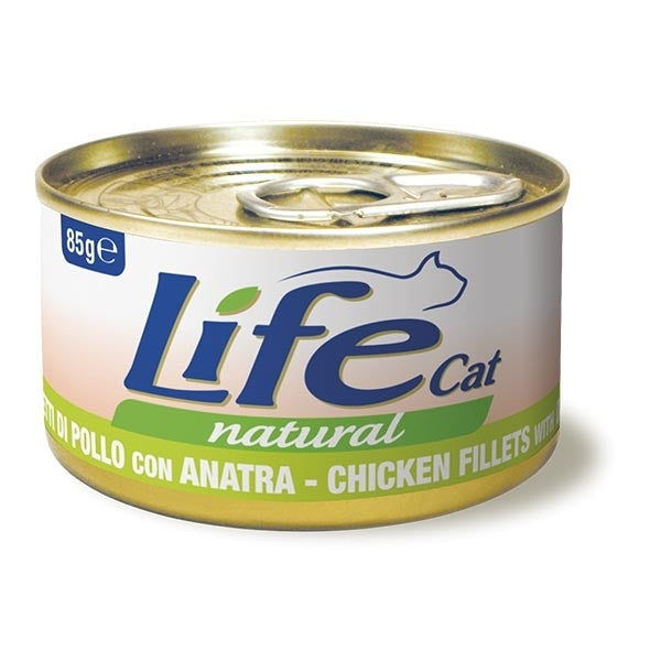 Life Pet Care - Life Cat Natural Pollo con Anatra