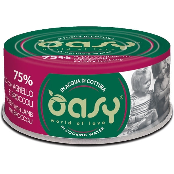 Oasy - More Love Pollo con Agnello e Broccoli