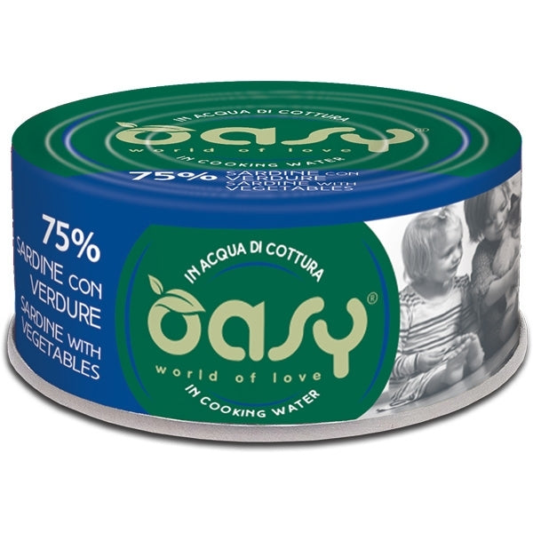 Oasy - More Love Sardine con Verdure