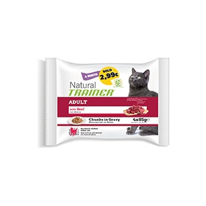 Trainer - Natural Feline Flowpack Adult con Manzo
