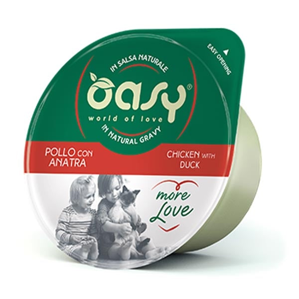 Oasy - More Love Pollo con Anatra in Salsa Naturale
