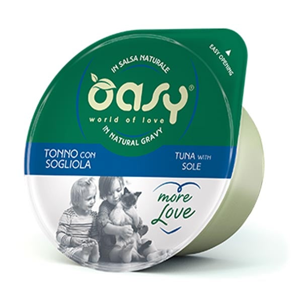Oasy - More Love Tonno con Sogliola in Salsa Naturale