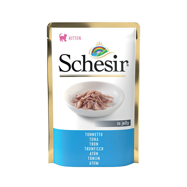 Schesir - Filetti di Tonnetto per Gattini Kitten in Gelatina