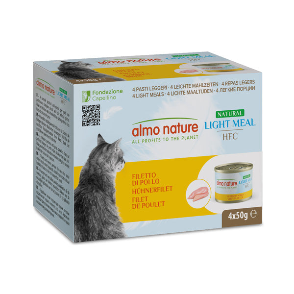 Almo Nature - HFC Natural Light Meal Filetto di Pollo Multipack