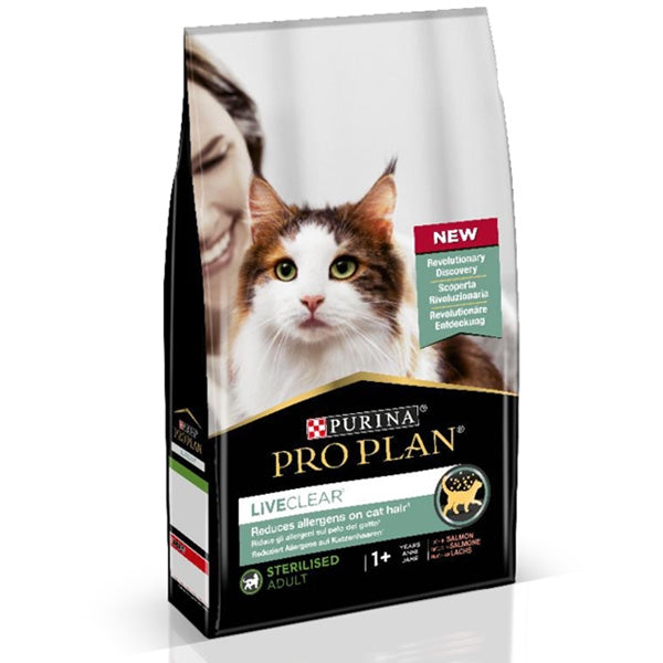 Purina - PRO PLAN Liveclear Gatti Adulti Sterilizzati Ricco in Salmone