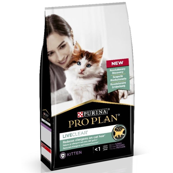 Purina - PRO PLAN Liveclear Gattini Ricco in Tacchino