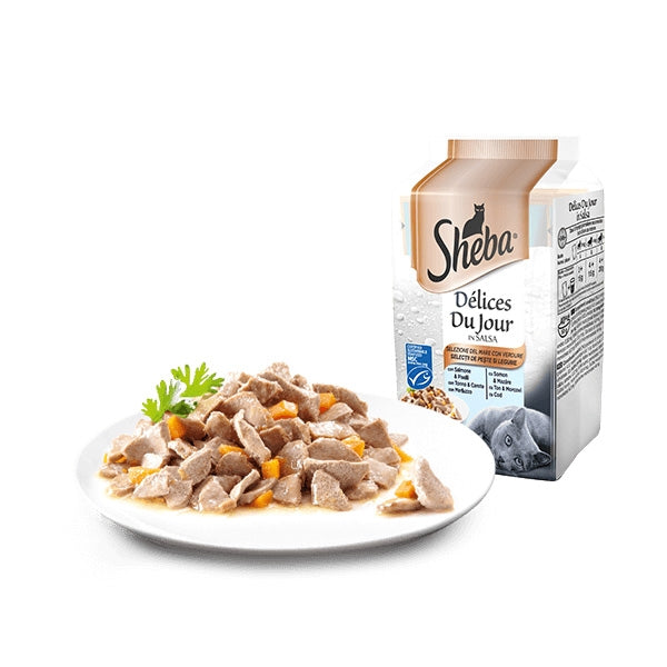 Sheba - Délices du Jour Selezione del Mare con Verdure