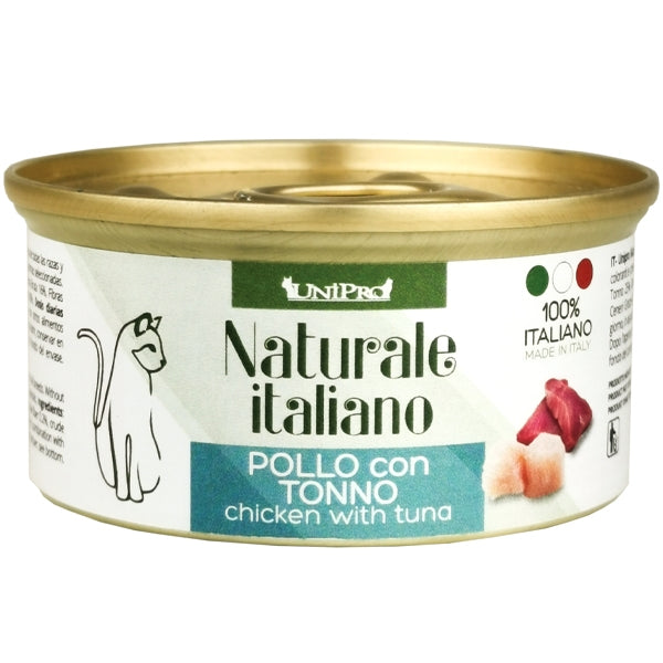 Unipro - Naturale Italiano Pollo e Tonno In Acqua di Cottura
