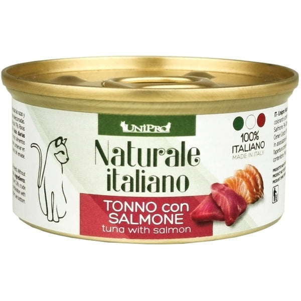 Unipro - Naturale Italiano Tonno e Salmone In Acqua di Cottura