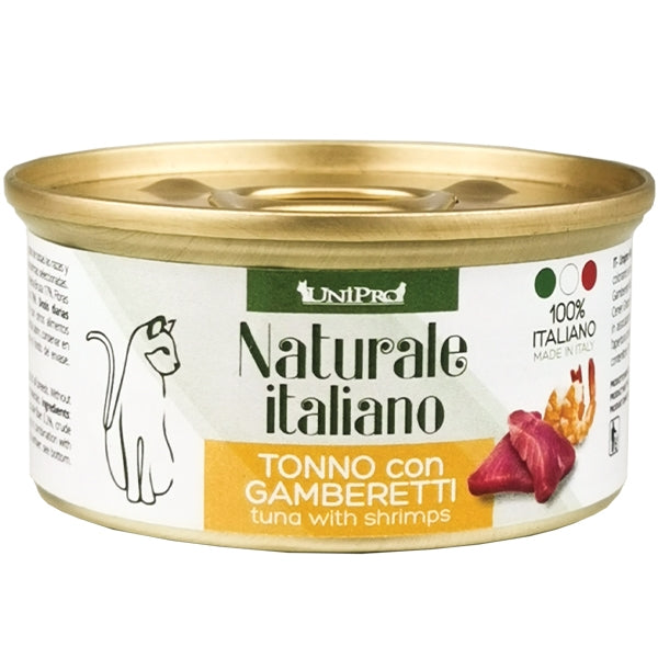 Unipro - Naturale Italiano Tonno e Gamberetti In Acqua di Cottura