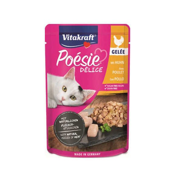 Vitakraft - Poesie Delice Gelee con Pollo