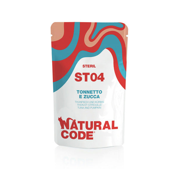 Natural Code - ST04 Tonnetto e Zucca Gatti Sterilizzati