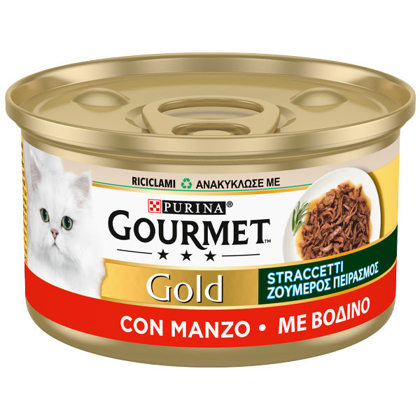 Purina - Gourmet Gold Straccetti con Manzo