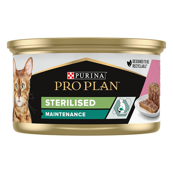 Purina - Pro Plan Sterilised Pate' Salmone e Tonno
