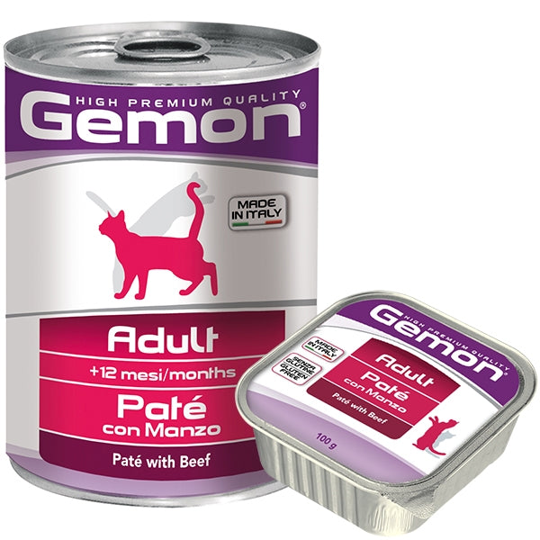 Gemon - Adult Paté con Manzo