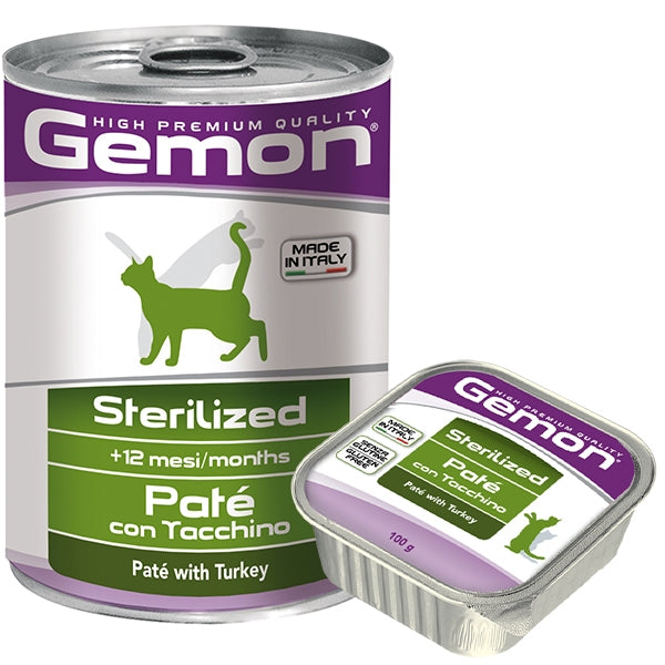 Gemon - Sterilized Patè con Tacchino