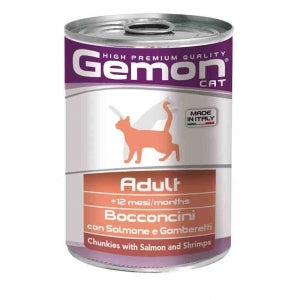 Gemon - Adult Bocconcini con Salmone e Gamberetti